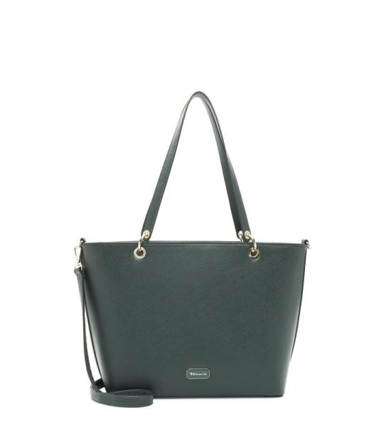 Shopper TAS Anja 33017 dames handtas uni, Darkforest 965, Eén Maat