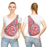 ZOMAKE Borstzak Sling Bag voor heren, diefstalbestendig, crossbody bag voor mannen en vrouwen, schoudertas voor outdoor, fietsen, reizen, wandelen