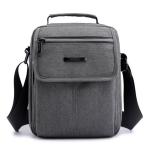 CHDWEY Umhängetaschen für Herren Mode Männer Handtasche Mann Schulter Messenger Bags Hohe Qualität Oxford Casual Bag Business Männliche Crossbody Taschen(Grijs)