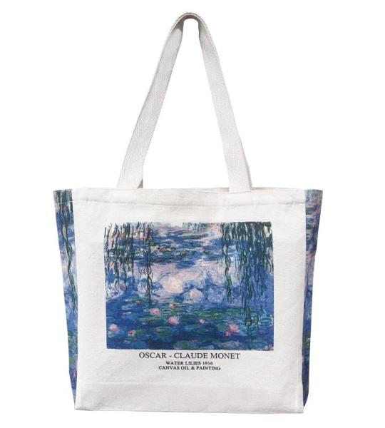 Canvas Tote Bag Esthetisch - Tote tas met ritssluiting en binnenvak door schouder Tote tassen voor vrouwen winkelen en reizen - Waardering cadeau voor leraar bruidsmeisje vriendsch