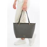 Shopper TAS Anja 33017 dames handtas uni, donkergrijs 840, Eén Maat