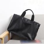 NGYYIO Umhängetaschen für Herren Aktentasche Männer Echtes Leder Schulter Laptoptasche 15 Zoll Weiche Leder Große Handtasche Multi-Layer Reisen Männer Tasche Aktentaschen
