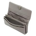 Liebeskind Slam Portemonnee voor dames, Honey Grey, Large (HxBxT 10cm x 18.5cm x 2.5cm)