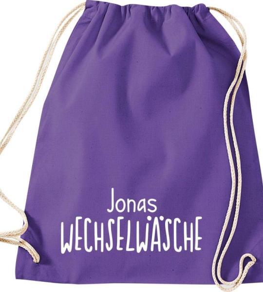 ShirtInStyle Gymtas, wisselkleding met gewenste naam, kinderdagverblijf, hort, school, vrije tijd, gymtas