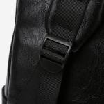 CHDWEY Umhängetaschen für Herren Männer Große PU-Leder Reise Rucksack Laptop Taschen Design Männer Umhängetasche Hohe Qualität Männer Rucksack Handtasche