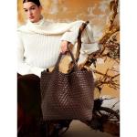 JINMANXUE Unisex Fashion Woven Bag Damen-Tragetasche