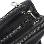 CHDWEY Herrentasche Aktentasche Männer Echtes Leder Schulter Laptoptasche 15 Zoll Weiche Leder Große Handtasche Multi-Layer Reisen Männer Tasche Aktentaschen