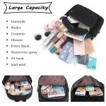 Rugzak Womens Kleine Mode Dagrugzakken Werk Lichtgewicht Rugzak Nylon Anti Diefstal Reizen Rugzak Schooltas voor Vrouwen College Tas, Grijs, mode, klassiek, casual