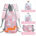 ZOMAKE Borstzak Sling Bag voor heren, diefstalbestendig, crossbody tas voor mannen en vrouwen, schoudertas voor outdoor, fietsen, reizen, wandelen