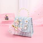 Schoudertas voor meisjes, voor mobiele telefoon, portemonnee, schattige strik, crossbody tas voor meisjes, schattige prinsessenhandtas, kleine meisjestas met afneembare schouderrie