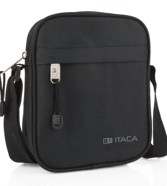 ITACA - Schoudertas voor heren, klein met verstelbare riem, kleine schoudertas voor heren, gemaakt van hoogwaardige materialen, duurzaam kleine schoudertas voor heren, herentas om 