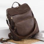 callmo Damesrugzak waterdicht PU leer schooltassen anti-diefstal dagrugzak schoudertassen reistas outdoor lichtgewicht vrouwen schoudertas handtas