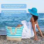 Strandtas voor dames met ritssluiting, grote waterdichte reistassen met zakken, zomerschoudertas voor meisjes, overnachtingstas voor vakantie, winkelen, reizen, splitsen ontwerp, #