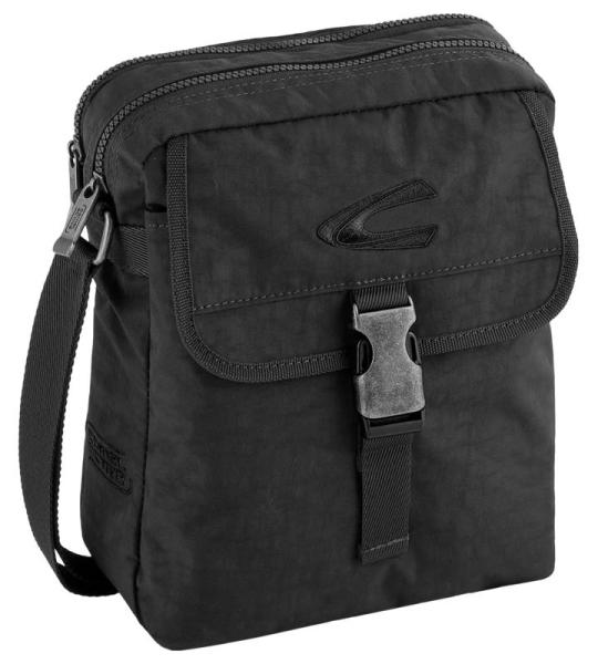 , Journey Schoudertas voor heren, zwart, 21,5 x 11 x 26, Schoudertas