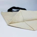 stijlvolle ruime draagtas, gepersonaliseerd bedrukt, met binnenzak, ritssluiting en grote bodem, katoenen tas, stoffen shopper, handtas, Oeko-Tex 100 standaard gecertificeerd.