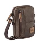 Heren Laos mobiele telefoon zak, bruin, One size