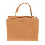Arlettis Suede Handbag Apricot, bruin