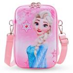Schoudertas voor meisjes, ijskoningin, schoudertas, meisjes, ritssluiting, schoudertas, kinderen, cartoon, tas, meisjes, verstelbare schouderriem, cadeaus voor meisjes, modieuze ta