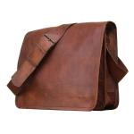 american blue Lederen messenger tas koffer aktetas laptop, schooltas, schouder crossbody echte flap bag