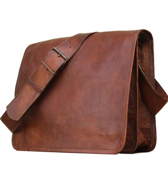 american blue Lederen messenger tas koffer aktetas laptop, schooltas, schouder crossbody echte flap bag