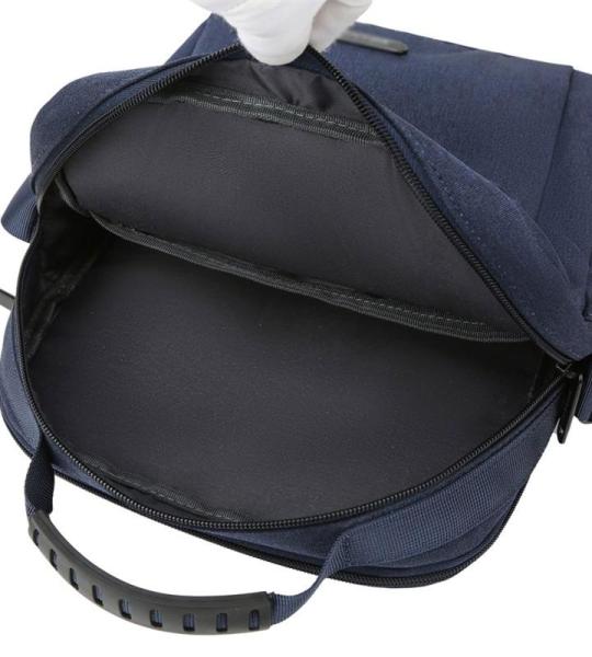 CHDWEY Umhängetaschen für Herren Männer Handtasche Nylon Männer Umhängetasche Reine Farbe Casual Crossbody Tasche for Männliche Geschäftsreisen Multifunciton Männer Tasche(