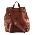 Campomaggi City rugzak leer 28 cm, cognac