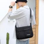 CHDWEY Umhängetaschen für Herren Männer Umhängetasche Casual Crossbody Tasche Outdoor Sport Man Messenger Bag Hohe Qualität Nylon Business Männliche Handtaschen(Green)