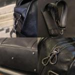CHDWEY Umhängetaschen für Herren Herren Vintage Leder Messenger Bag, erweiterbare große Hybrid-Tasche Handtaschen Laptoptasche, Aktentasche für Männer Geschäftsreisen, für 1