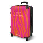 NoBoringSuitcases.com Handbagage, harde koffer met TSA-slot, voor volwassenen en vrouwen, trolley, reiskoffer, draagtas, rolkoffer, klein of middelgroot, 19 wervelgolf, koffer