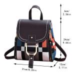 callmo Damesrugzak, waterdicht, PU-leer, schooltas, anti-diefstal, dagrugzak, schoudertas, reistas, outdoor, lichtgewicht, vrouwen, schoudertas, handtas, stadsrugzak