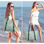 G4Free Stranddraagtas, waterdicht, zanddicht, schoudertas, strandtas, grote sporttas, boodschappentas voor dames