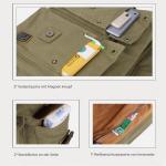 Heren en Dames Canvas Schoudertas Mannen Messenger Bag Werktas