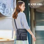 Lichte schoudertas voor dames, schooltas, handtassen, klein, PU-leer, waterdicht, vrije tijd, sport, werk, outdoor, reizen, messenger bags, blauw, Large, Elegant