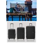 HAUPTSTADTKOFFER Midden grote harde koffer, TSA, 4 wielen, check-in bagage met 8 cm volumevergroting, 77 cm, 130 liter, grafiet, Grafito., koffer