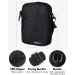 Schoudertas Schoudertas Messenger Bag: Heren Tas Om Om te hangen Kleine Mannen Mobiele Telefoon Sling Tas Mannen Schoudertas Crossbag Borstzak Dames Crossbody Mobiele Telefoonhoes,