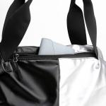 CHDWEY Umhängetaschen für Herren Unisex Frauen Handtaschen Weibliche Umhängetaschen Männliche Messenger Bags wasserdichte Nylon Große Gymnastasche Crossbody Beach Tasche(Blue)