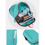 callmo Elegante damesrugzak, waterdicht, PU-leer, schooltas, anti-diefstal, dagrugzak, schoudertas, outdoor, lichtgewicht, schoudertas