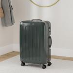 HAUPTSTADTKOFFER Alex Handbagage, 55 x 38 x 23 cm, TSA, 4 wielen, 42 liter, reiskoffer, hardshellkoffer, rolkoffer, boordbagagekoffer, bosgroen, koffer
