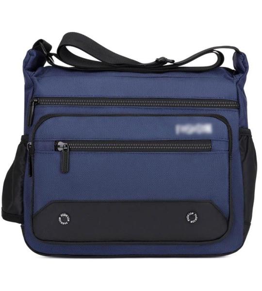 CHDWEY Umhängetaschen für Herren Männer Messenger Schultertaschen Crossbody Bag Cross Sling Tote Pack Reise Handtasche auf Single-Schulter for Männchen(Blue)