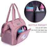 Bebamour Eenhoornpop luiertas met pop wikkelmat dragen pop accessoires mode kinderen meisjes babytas