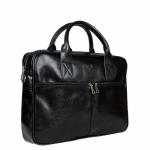 Pavone Nero Leder Aktentasche Herren – Laptoptasche, elegantes Design, langlebige Verarbeitung – Ideal für Geschäftsleute, Anwälte, perfekt für Geschäftsreisen und den tä