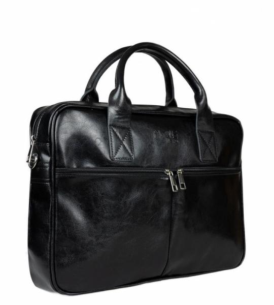 Pavone Nero Leder Aktentasche Herren – Laptoptasche, elegantes Design, langlebige Verarbeitung – Ideal für Geschäftsleute, Anwälte, perfekt für Geschäftsreisen und den tä