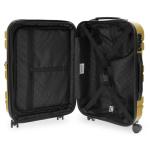 HAUPTSTADTKOFFER - X-Kölln - Handgepäck Hartschalen-Koffer Trolley Rollkoffer Reisekoffer, TSA, 55 cm, 42 Liter, Herbstgold matt
