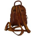 Hill Burry Rugzak voor dames, elegant leer voor dames, dagrugzak, leren rugzak, vintage stadsrugzak, rugzak, leren rugzak, echt leer, wasleer, bruin