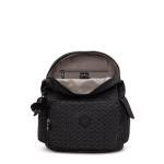 CITY PACK Middelgrote rugzak, Signature Emb (Zwart)