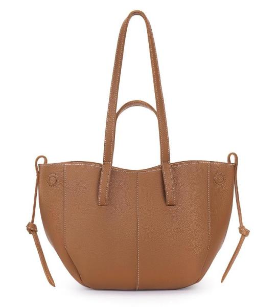 GSenhui Handtas, kleine tote bag voor dames, zacht leer, hengseltas, kleine draagtas, retro schoudertas, bruin, tassen voor winkelen, reizen