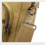 CHDWEY Umhängetaschen für Herren Männer Umhängetaschen for Leinwand Große Kapazität Männer Crossbody Tasche Freizeit Einkaufstasche Reise Handtasche(Blue)