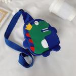 Kleiner Rucksack Damen Kinderrucksack Mädchen Kinderrucksack Wanderrucksack Kinder Mädchen Jungen Kindermode Cartoon Dinosaurier Brusttasche Nylon verstellbare leichte Umhängeta