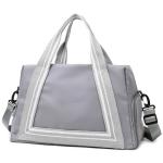 CHDWEY Umhängetaschen für Herren wasserdichte Sport Sporttasche Trocken Nass Trennung Männer Frauen Training Fitness Swim Travel Handtasche Yoga Matte Schuhfach(Grijs)