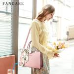 Ruime Mode Womens Totes Handtas Satchel Schoudertas Lichtgewicht Top Handvat Tas PU Lederen Crossbody Tas, roze